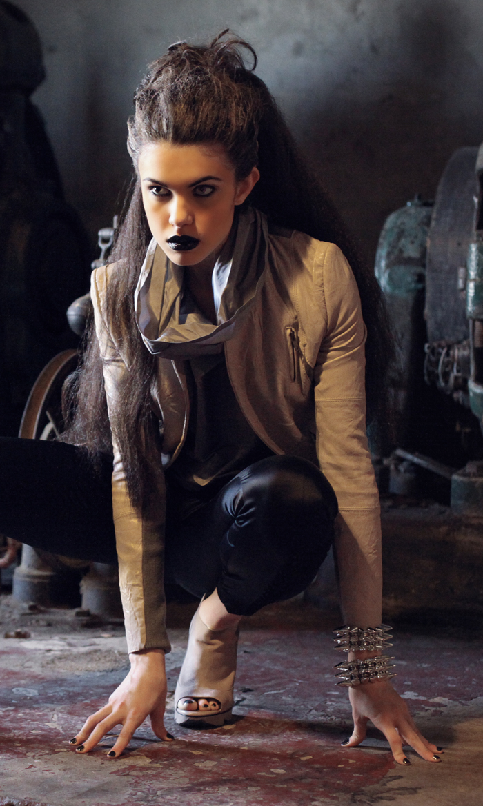 Model: Caitlin Ricketts. Downtown lofts. Houston. Circa 2010.